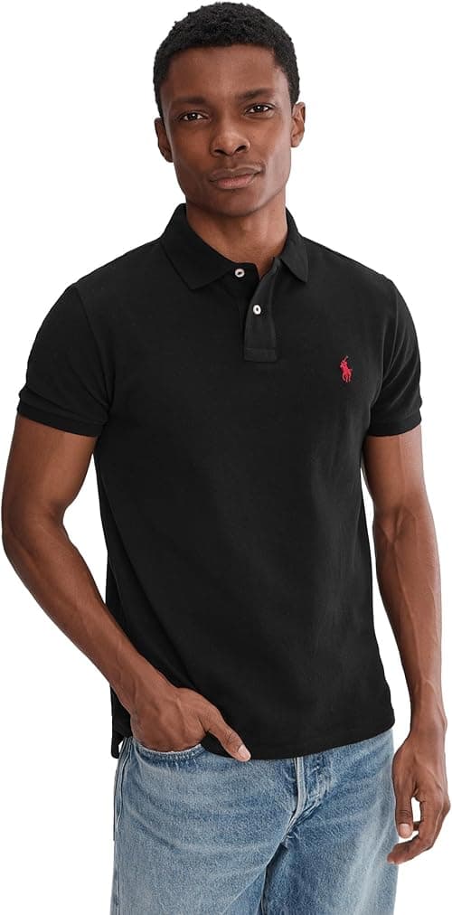 POLO RALPH LAUREN Mens Custom Slim Fit Mesh Polo Shirt Polos on Amazon.ae - Price Tracker