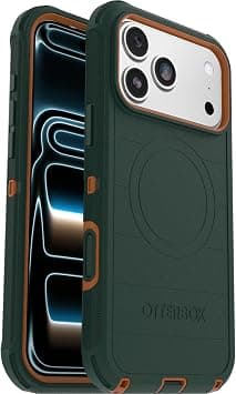 OtterBox Defender Series Pro MagSafe Case for iPhone 17 Pro Max, Shockproof, Drop Proof, Ultra-Rugged, Protective Case, 7x Tested to Military Standard, Green on Amazon.ae - Price Tracker
