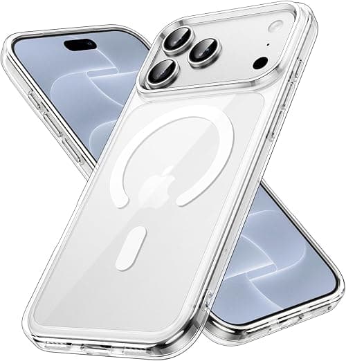 JETech Magnetic Case for iPhone 18 Pro, Clear على Amazon.ae - متتبع الأسعار