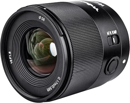 Yongnuo YN16MM F1.8S Lens for Sony E-Mount - 16mm Wide Angle Prime, F1.8 Large Aperture APS-C Frame Auto Focus Lens on Amazon.ae - Price Tracker