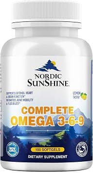 Nordic Sunshine Complete Omega 3 6 9 688mg, 100 Softgels on Amazon.ae - Price Tracker