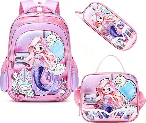 Kids Rolling Backpack Luggage with Wheels, Unisex Child Toddler Unicorn Roller School Bag with Pencil Case, Lunch Bag, Girls Boys Bookbag Travel Suitcase على Amazon.ae - متتبع الأسعار
