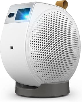 BenQ GV50 Laser Portable 1080p Projector with Built-in Battery,Google TV & Netflix,500 ANSI Lumens,4K Support, 92% REC709, 135° Ceiling Projection, 18W Bass Speaker, WiFi, USB-C, HDMI,2-Year Warranty | 500 lumens, native 1080p, Google TV, Netflix certified, ceiling projection, WiFi, Bluetooth, woofer, 3 year warranty on Amazon.ae - Price Tracker