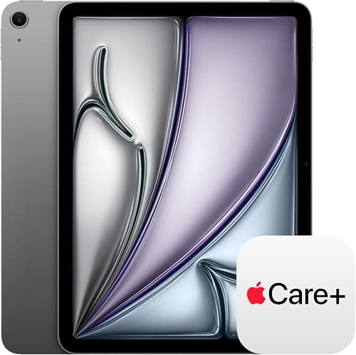 Apple iPad Air 11-inch (M4): Liquid Retina Display, 512GB, 12MP Front/Back Camera, Wi-Fi 7 with Apple N1, Touch ID, All-Day Battery Life — Space Grey with AppleCare+ on Amazon.ae - Price Tracker