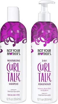 Not Your Mother's Curl Talk Shampoo & Conditioner Set, 12 Fl Oz Each on Amazon.ae - Price Tracker