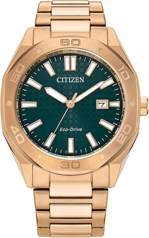 Citizen Men's Eco-Drive Sport Casual Odyn Watch, Stainless Steel Watch, 3 Hand, Date on Amazon.ae - Price Tracker