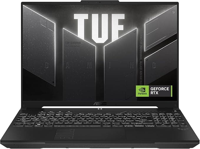 ASUS TUF Gaming F16 Gaming Laptop, Intel Core 5 210H, NVIDIA RTX 3050 6GB, 16GB RAM, 512GB SSD, 16.0"FHD+ 144Hz Display, Win11, Mecha Gray, [FX607VJ-RL012W] on Amazon.ae - Price Tracker