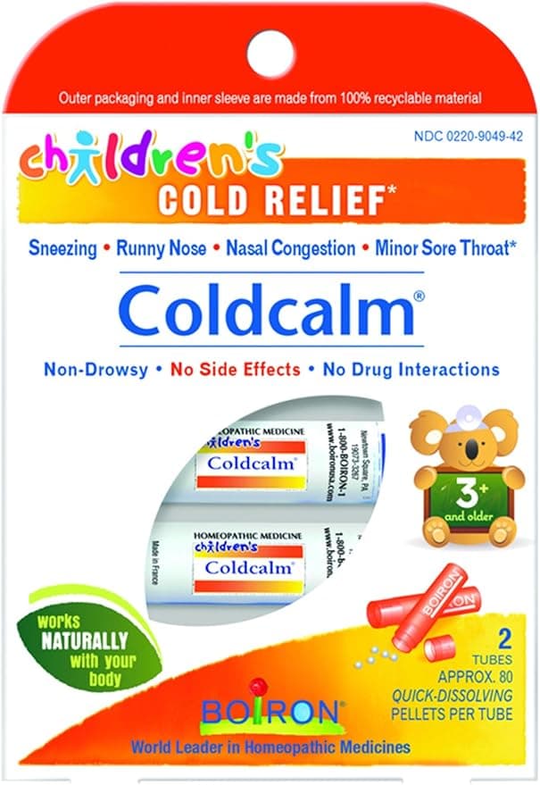 Boiron Cold Calm for Children, 1.5 oz 2 Tubes (Pack of 1) on Amazon.ae - Price Tracker