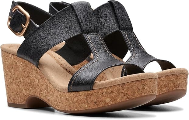 Clarks Giselle Style womens Wedge Sandal on Amazon.ae - Price Tracker