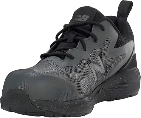 New Balance Logic Composite Toe Men's Industrial Work Shoes, Comfortable & Lightweight Work Shoes for Men, Electric Hazard, Puncture & Slip Resistant - Best Deal Finder