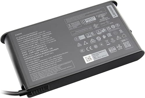 Lenovo 02DL143 Charger 230 Watt Small for Legion 5-15ACH6H (82JU),15ARH05H (82B1),15IMH05H (81Y6/(82CF), 17ACH6H, 17ARH05H, 17IMH05H, 17ITH6H on Amazon.ae - Price Tracker