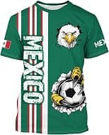 Soccer Jersey for Men Short Sleeve Training Shirt Breathable Sport Casual T Shirt for Soccer Fans - Best Deal Finder
