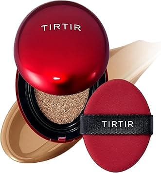 TIRTIR Mask Fit Red Cushion Foundation | Japan's No.1 Choice for Glass skin, Long-Lasting, Lightweight, Buildable Coverage, Semi-Matte (40N Cinnamon, 18g (Pack of 1)) on Amazon.ae - Price Tracker