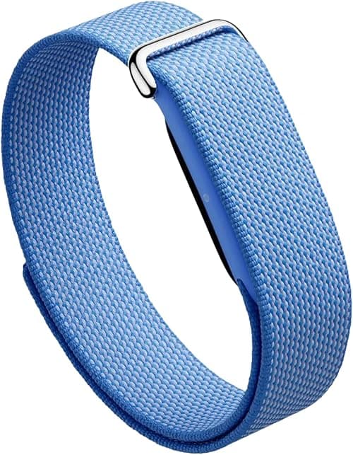 Breathable Quick-Dry Nylon Wristband for Google Fitbit Air,Adjustable Hook Replacement Strap,Woven Fitness Tracker Band,Sport Sleep Daily Wear,For Fitness Enthusiasts Office Users Universal Watch على Amazon.ae - متتبع الأسعار