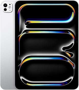 Apple (Renewed) iPad Pro 11-inch (M4): Ultra Retina XDR display, 256GB, Landscape 12MP Front Camera/12MP Back Camera, LiDAR scanner, Wi-Fi 6E, Face ID, All-Day Battery Life, Standard glass - Silver على Amazon.ae - متتبع الأسعار