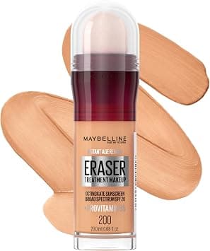 Maybelline Instant Age Rewind Eraser Treatment Makeup with SPF 18, Anti Aging Concealer Infused with Goji Berry and Collagen, Creamy Natural, 1 Count - Best Deal Finder