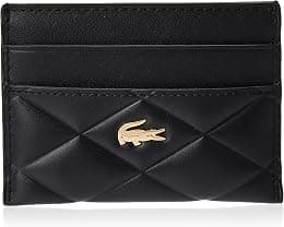 Lacoste NF5118EE-000 Leather Goods Money Wallet for Women, Small, Noir - Best Deal Finder