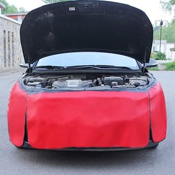3Pcs Magnetic Fender Cover with Magnets and Hooks,PU leather Protective Mat for Repair Automotive Work, Car Fender Wing Mud Guard Cover Soft Padding,Red115cm×65cm on Amazon.ae - Price Tracker