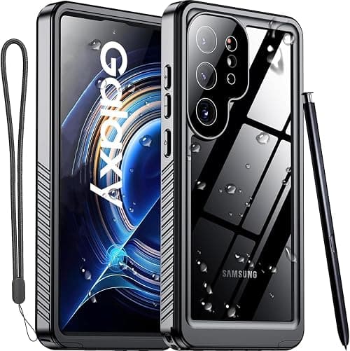 ELEPIK for Galaxy S25 Ultra Case, [IP68 Waterproof] [Full-Body Protection] [Dustproof] [Wireless Charging] Heavy Duty Rugged Shockproof Phone Case for Samsung Galaxy S25 Ultra, Black on Amazon.ae - Price Tracker