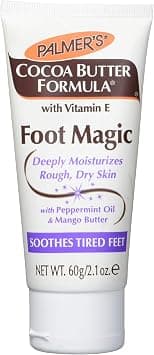 Palmer's, Cocoa Butter Formula® with Vitamin E, Foot Magic, with Peppermint Oil & Mango Butter, 2.1 oz (60 g) - Best Deal Finder