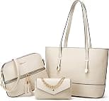 Women Fashion Handbags Wallet Tote Bag Shoulder Bag Satchel Purse Top Handle Set - Best Deal Finder