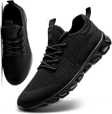 Men's Trainers, Walking Shoes, Breathable Road Running Shoes, Lightweight Leisure Sports Shoes for Halls, Outdoor, Jogging, Workout, Fitness, Tennis Shoes, Fashion on Amazon.ae - Price Tracker