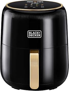 BLACK+DECKER 8-in-1 Digital Air Fryer, 4.5L Non-Stick Basket, 1500W, Rapid Air Technology, LED Touch Display, 24-Hour Delay Timer, Auto-Off Safety, Dishwasher Safe Basket – AF4510-B5 on Amazon.ae - Price Tracker