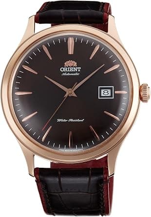 Orient Mens Automatic Watch, Analog Display and Leather Strap FAC08001T0 on Amazon.ae - Price Tracker