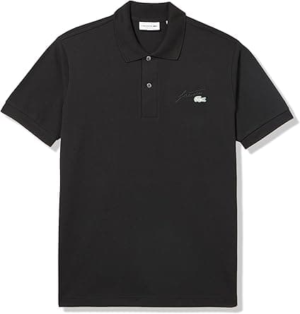 Lacoste Men's Classic Fit Embroidery Detail Mini-piqué Polo on Amazon.ae - Price Tracker