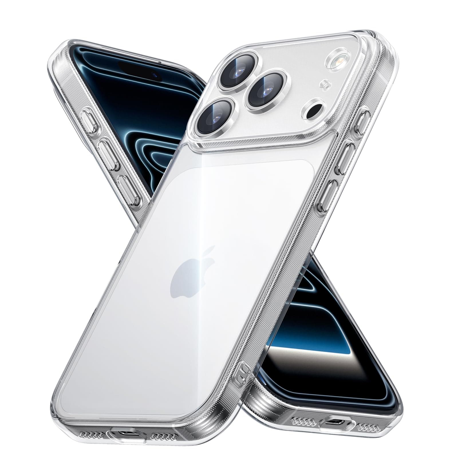 UGREEN for iPhone 17 Pro Max Case Clear Cover, [Military-Grade Protection], [Upgrade iCrystal Anti-Yellowing Tech], Anti-Scratch, Camera Control Protective Cover, Ultra Slim Transparent Case on Amazon.ae - Price Tracker