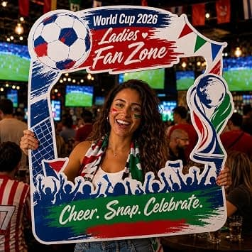 ARS® FIFA World Cup 2026 Football Photo Frame – Premium Framed Wall Art Featuring USA, Canada & Mexico Tournament Theme, Soccer Championship Decor for Home, Office & Sports Fans على Amazon.ae - متتبع الأسعار