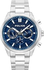 Police Rangy Multifunction Mens Wrist Watch with Stainless Steel Case, 44x50.5mm - Best Deal Finder