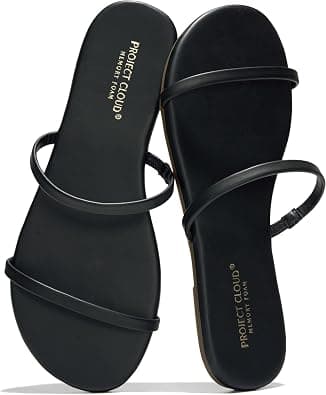 Project Cloud Transition womens Flat Sandal | Memory Foam Insole; Beach Flip Flops; Non-Slip Sole; Lightweight Double Straps; Summer Sandals for Women; Everyday Comfort on Amazon.ae - Price Tracker