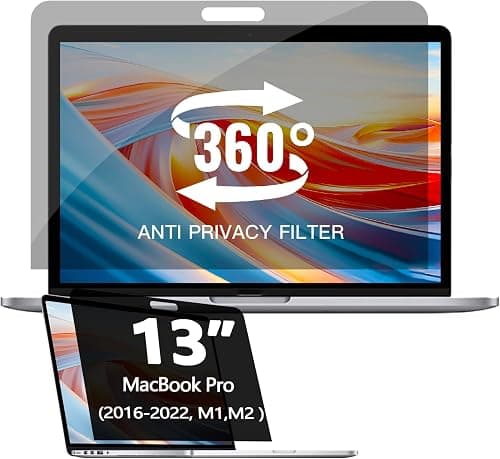 360° Privacy Screen Protector Compatible for MacBook Air 13''(2018-2021,M1) على Amazon.ae - متتبع الأسعار