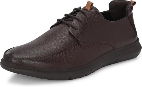 Blue Leather By Centrino Slip-On Men's Formal Shoe | Stylish with Soft Cushioned Insole | Trendy Non Lace-Up Design | Durable Leather with Anti-Skid Sole | Perfect for Formal Wear على Amazon.ae - متتبع الأسعار