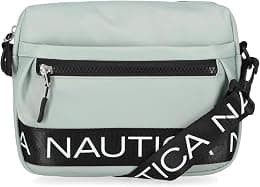 Nautica Womens Nautica - Nylon Bean Bag Crossbody/Belt Bag With Adjustable Shoulder Strap Crossbody (pack of 1) - Best Deal Finder