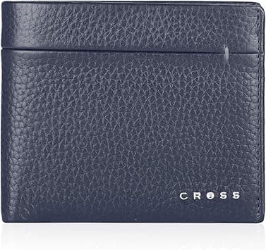 Cross Coco Signature Leather Wallet, Navy, Classic on Amazon.ae - Price Tracker