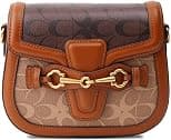 Women Small Crossbody Bags Women Golden Buckle Leather Purse Handbag Fashion Design - Best Deal Finder