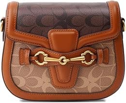 Women Small Crossbody Bags Women Golden Buckle Leather Purse Handbag Fashion Design - Best Deal Finder