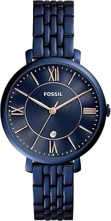 Fossil Women's Jacqueline Stainless Steel Dress Quartz Watch on Amazon.ae - Price Tracker