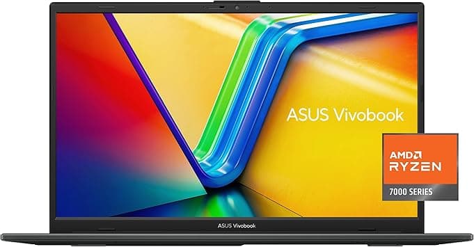 ASUS Vivobook Go 15.6” FHD Slim Laptop, AMD Ryzen 3 7320U Quad Core Processor, 8GB DDR5 RAM, 128GB SSD, Windows 11 Home, Fast Charging, Webcam Sheild, Military Grade Durability, Black, E1504FA-AS33 - Amazon.ae Price Tracker