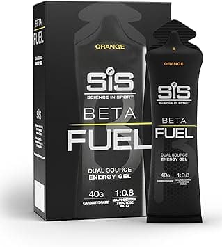 Science In Sport Beta Fuel Energy Gels | 40g Carbohydrates | 1:0.8 Maltodextrin:Fructose Ratio | Easily Digestible | Gluten Free | No Water Needed | Running Gels | Orange Flavour | 6 Pack - Amazon.ae Price Tracker