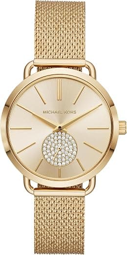 Michael Kors MK7402 - Everest Three-Hand Two-Tone Stainless Steel Watch - Best Deal Finder