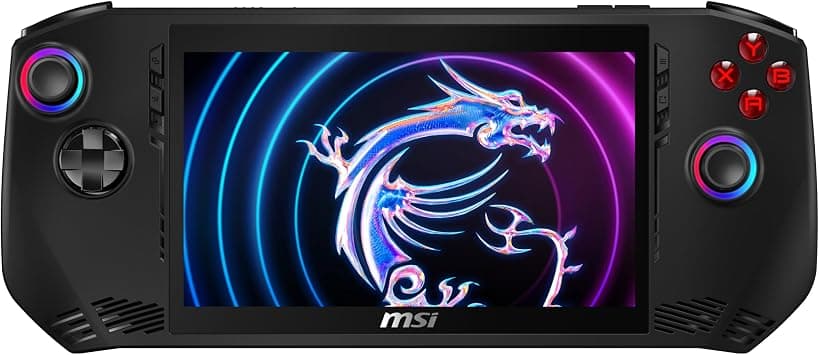 MSI Claw A1M-085ES – Portable Console Full HD 7" 120Hz (Intel Core Ultra 7, 16GB RAM, 512GB SSD, Wi-Fi 7, Windows 11) – Black على Amazon.ae - متتبع الأسعار