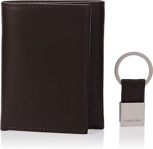 Calvin Klein Men's RFID Leather Trifold Wallet on Amazon.ae - Price Tracker