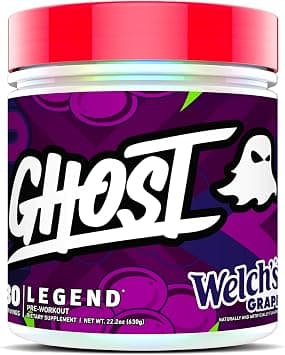 GHOST Legend Pre-Workout Powder, Welch's Grape - 30 Servings – Pre-Workout for Men & Women with Choline, L-Citrulline, & Beta Alanine for Energy & Focus on Amazon.ae - Price Tracker