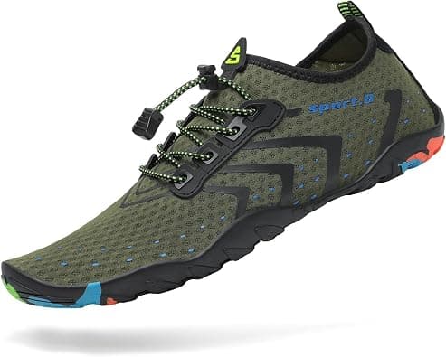 Mishansha Mens Womens Water Shoes Quick Dry Barefoot Aqua Shoes Swim Diving Surf Water Sports for Pool Beach Walking Yoga on Amazon.ae - Price Tracker