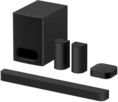 Sony BRAVIA Theater System 6, 5.1ch Home Theater System Sound bar with subwoofer and Rear Speakers, Surround Sound by Dolby Atmos/DTS:X Compatible HT-S60 on Amazon.ae - Price Tracker