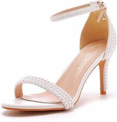 Crystal Queen Plx11alwp womens Heeled Sandal on Amazon.ae - Price Tracker