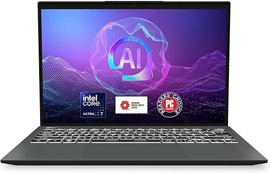 MSI Prestige 13 AI+ Evo (2024) 13.3 Inch 2.8K OLED Business Laptop: Intel Core Ultra 7-258V, Arc Graphics, 32GB LPDDR5x, 2TB NVMe SSD, Thunderbolt 4, WiFi 7, Win 11 Home: Stellar Grey A2VMG-019US - Amazon.ae Price Tracker